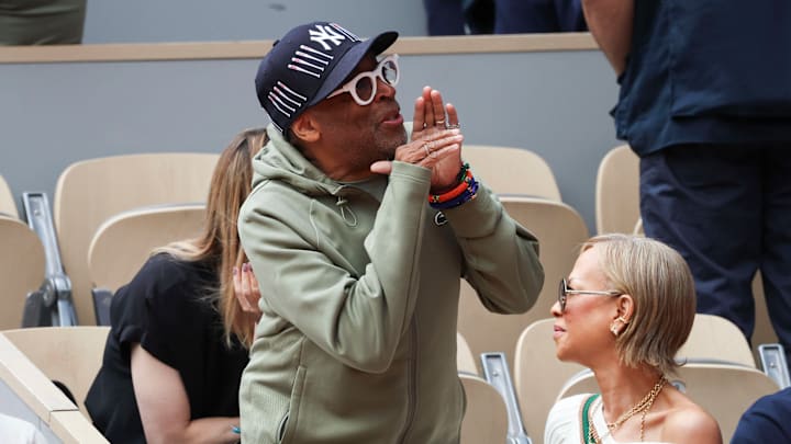 Spike Lee was asked about his support of Carlos Alcaraz at the 2025 French Open final.