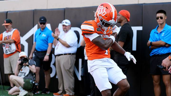 Oklahoma State's Miles Coleman. Oklahoma State's Miles Coleman.