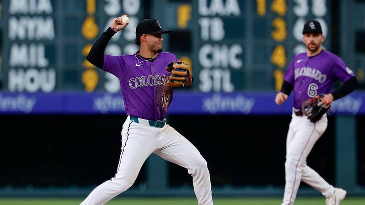 Colorado Rockies shortstop Ezequiel Tovar.