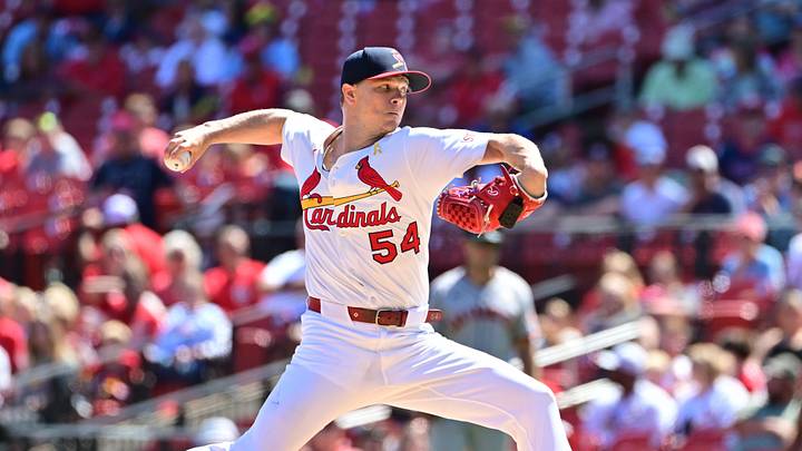Sep 7, 2025; St. Louis, Missouri, USA; St. Louis Cardinals pitcher Sonny Gray (54) throws in the first inning against the San Francisco Giants at Busch Stadium. Mandatory Credit: Tim Vizer-Imagn Images Sep 7, 2025; St. Louis, Missouri, USA; St. Louis Cardinals pitcher Sonny Gray (54) throws in the first inning against the San Francisco Giants at Busch Stadium. Mandatory Credit: Tim Vizer-Imagn Images
