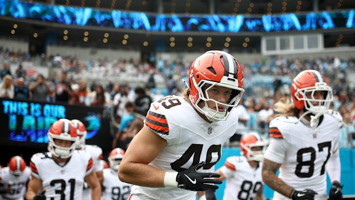Carson Schwesinger: Cleveland Browns v Carolina Panthers - NFL Preseason 2025