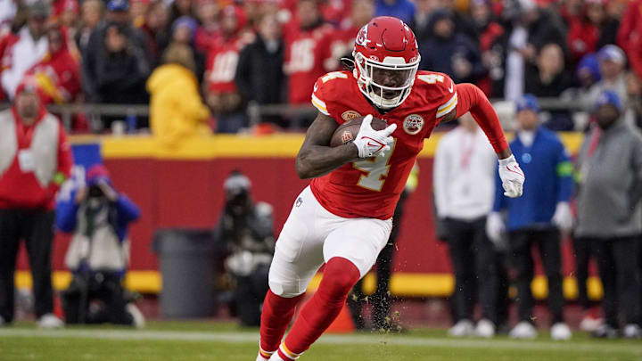 Rashee Rice had 107 yards against the Raiders in November