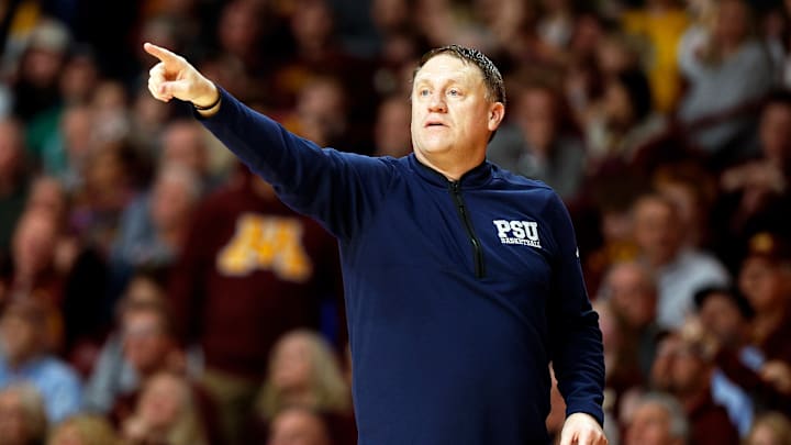 Penn State Nittany Lions head coach Mike Rhoades