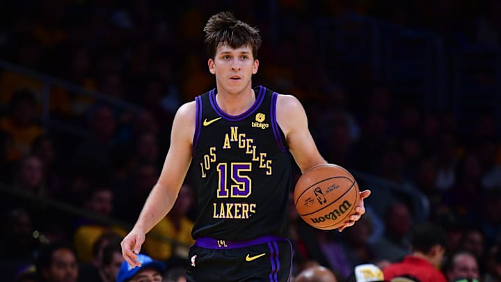 Los Angeles Lakers guard Austin Reaves.