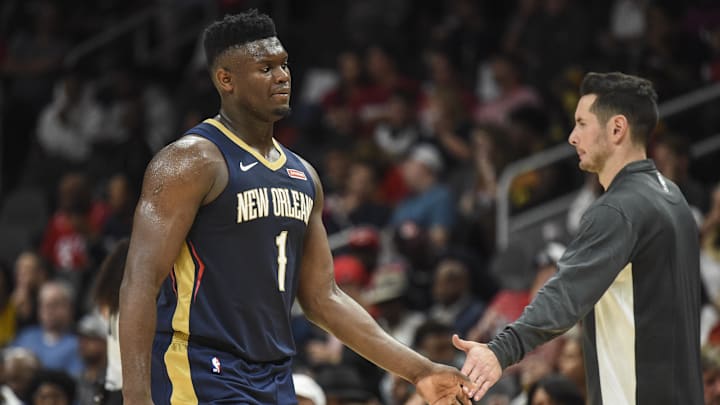 Duke basketball stars Zion Williamson and JJ Redick