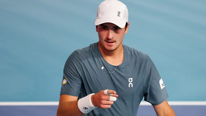 Joao Fonseca discussed the Carlos Alcaraz and Jannik Sinner at the Miami Open.