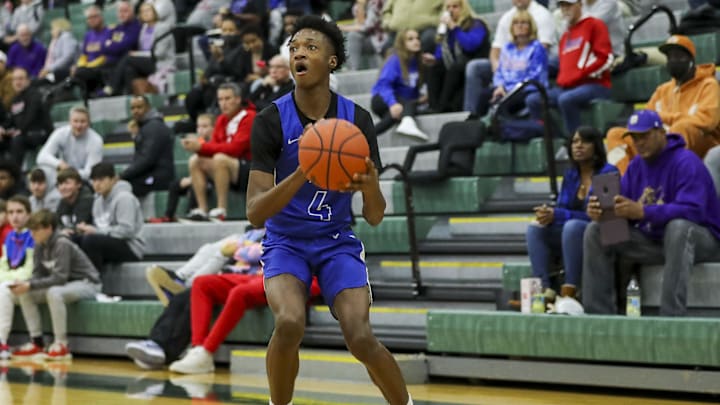 Richmond Heights' Dorian Jones looks to make a play against Fairfield in the first half at Mason High School, Nov. 26, 2021.

Richmond Heights Against Fairfield