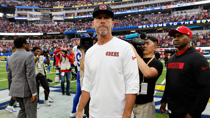 San Francisco 49ers head coach Kyle Shanahan