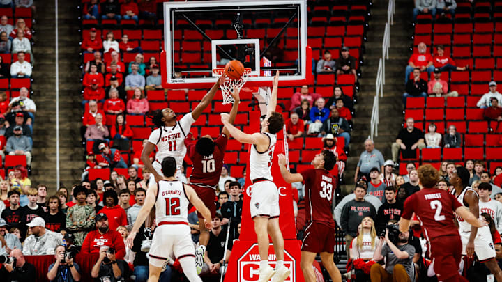 NC State basketball forward Dennis Parker Jr.