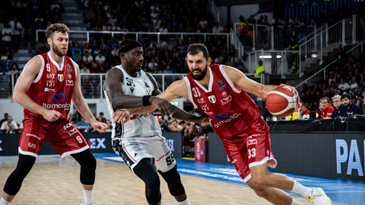 EA7 Emporio Armani Milano v Virtus Segafredo Bologna - LBA Frecciarossa Supercup 2023 Semifinal