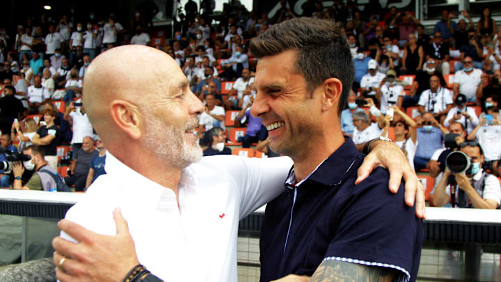 Stefano Pioli, Thiago Motta Stefano Pioli, Thiago Motta