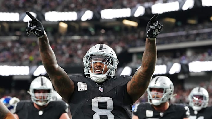 Las Vegas Raiders running back Josh Jacobs.