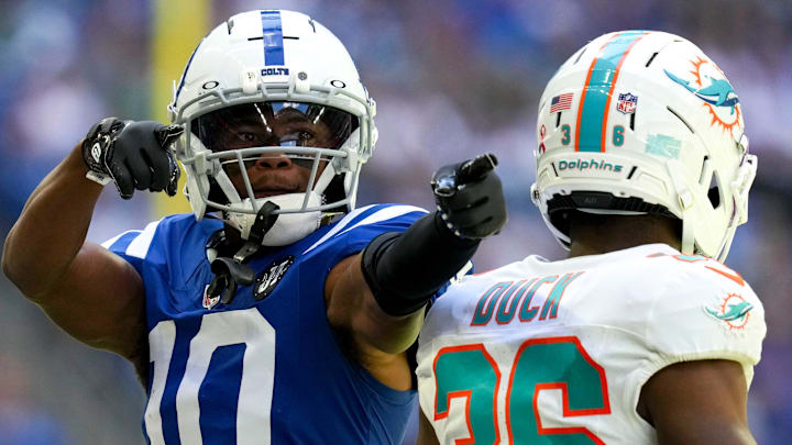 Indianapolis Colts wide receiver Adonai Mitchell