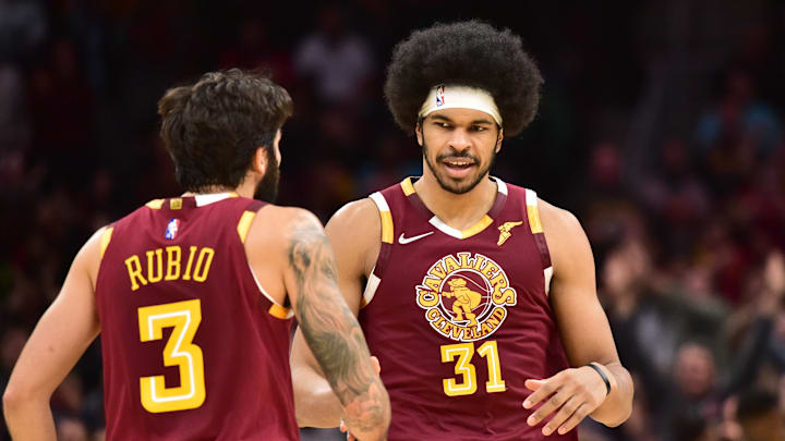 Ricky Rubio and Jarrett Allen, Cleveland Cavaliers