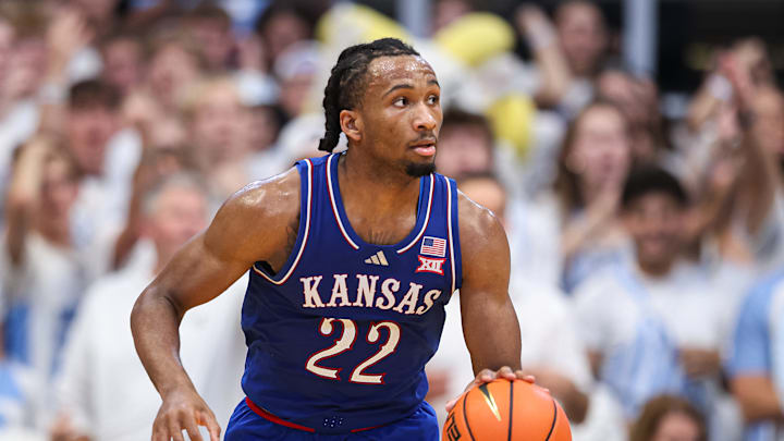 Kansas basketball guard Darryn Peterson Kansas basketball guard Darryn Peterson