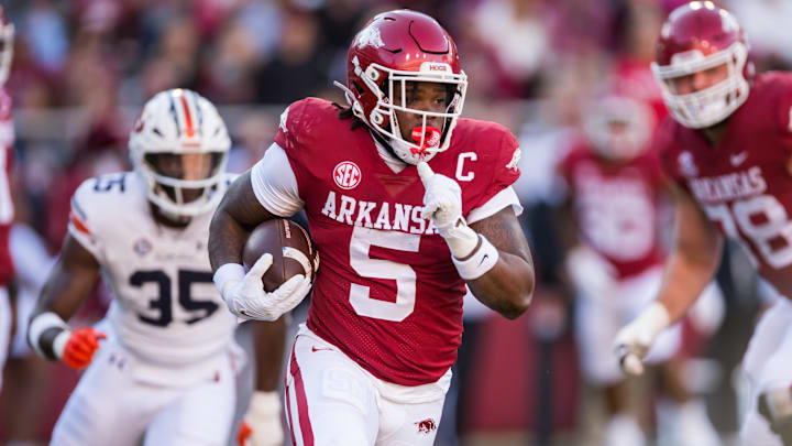 New South Carolina football running back Rocket Sanders