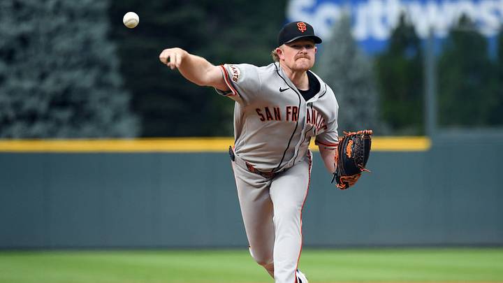 San Francisco Giants pitcher Logan Webb.