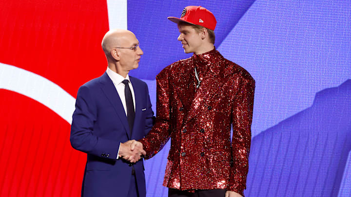 Gradey Dick, Adam Silver, 2023 NBA Draft