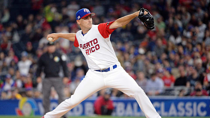 Lugo ha representado a Puerto Rico en varios Clásicos Mundiales 