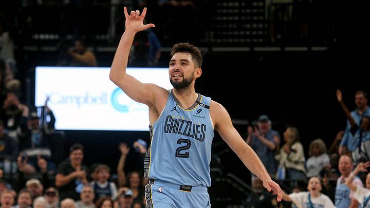 Memphis Grizzlies guard Ty Jerome (2) celebrates Memphis Grizzlies guard Ty Jerome (2) celebrates