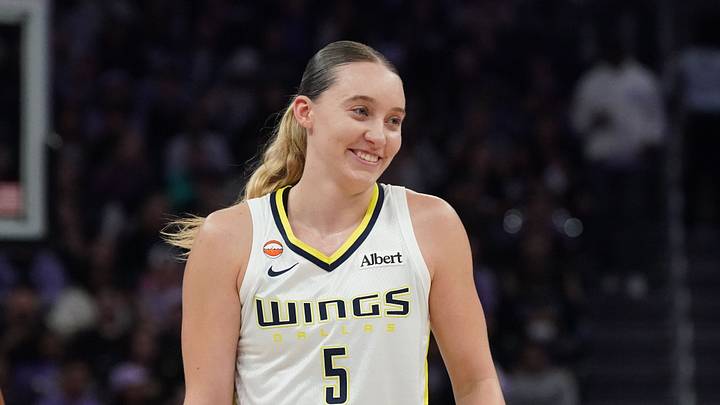 Dallas Wings guard Paige Bueckers