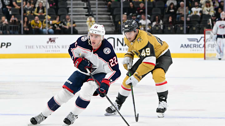 Columbus Blue Jackets v Vegas Golden Knights