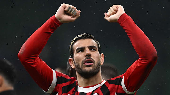 Théo Hernandez, joueur de l'AC Milan Théo Hernandez, joueur de l'AC Milan