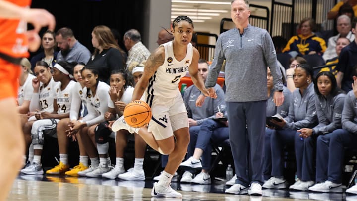 West Virginia University guard Sydney Shaw West Virginia University guard Sydney Shaw