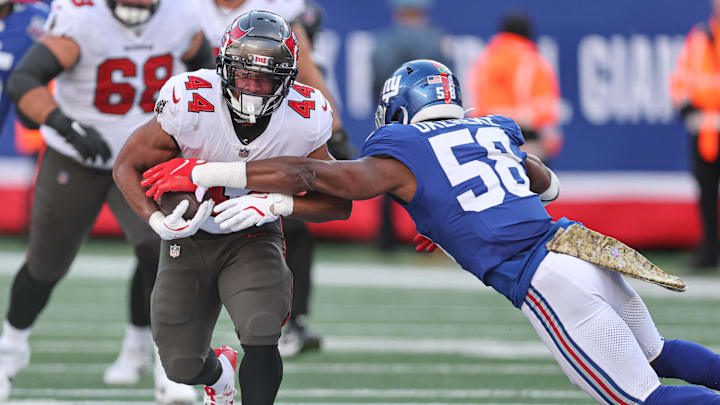 New York Giants linebacker Bobby Okereke  