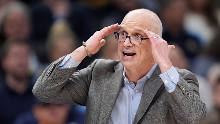 UConn head coach Dan Hurley