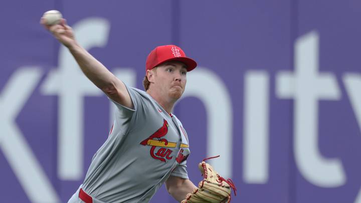 St. Louis Cardinals pitcher Hunter Dobbins