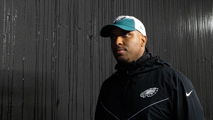Former Philadelphia Eagles offensive coordinator Brian Johnson.