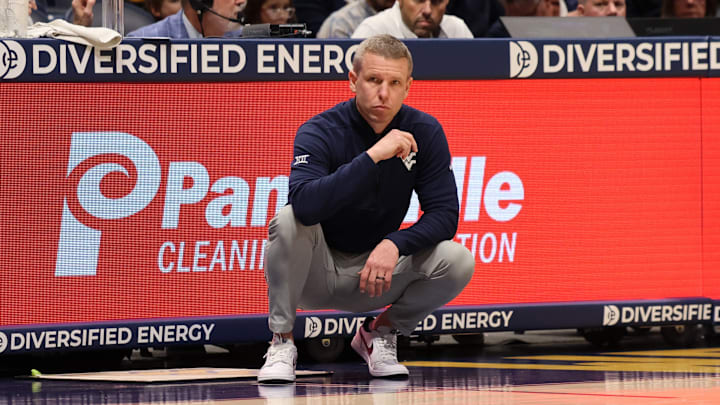 West Virginia University head coach Ross Hodge