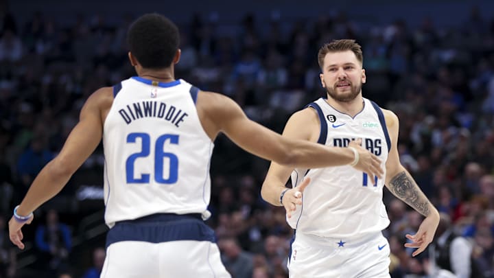 Dallas Mavericks, Luka Doncic, Spencer Dinwiddie