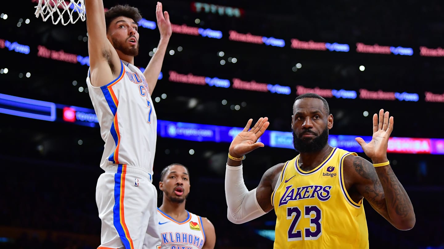 Chet Holmgren Has a Hilarious Take on Lakers LeBron James Ahead of Playoff Matchup
