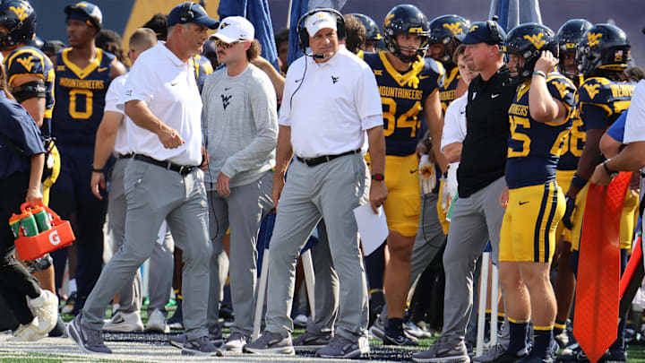 West Virginia University head coach Rich Rodriguez