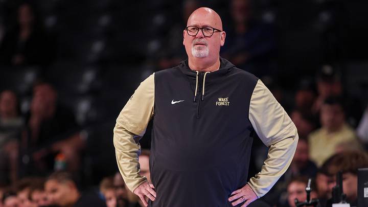Feb 11, 2026; Atlanta, Georgia, USA; Wake Forest Demon Deacons head coach Steve Forbes on the sideline against the Georgia Tech Yellow Jackets in the first quarter at McCamish Pavilion. Mandatory Credit: Brett Davis-Imagn Images
Feb 11, 2026; Atlanta, Georgia, USA; Wake Forest Demon Deacons head coach Steve Forbes on the sideline against the Georgia Tech Yellow Jackets in the first quarter at McCamish Pavilion. Mandatory Credit: Brett Davis-Imagn Images