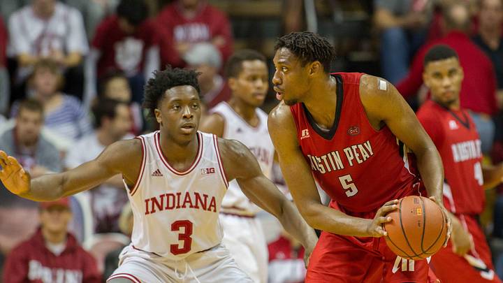 OG Anunoby’s hard-nosed defense at Indiana jump-started his route to NBA immortality. OG Anunoby’s hard-nosed defense at Indiana jump-started his route to NBA immortality.