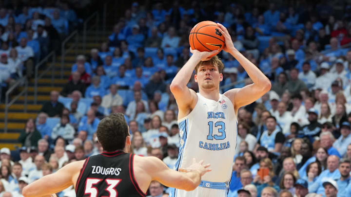 Henri Veesaar and UNC are home favorites against Clemson.