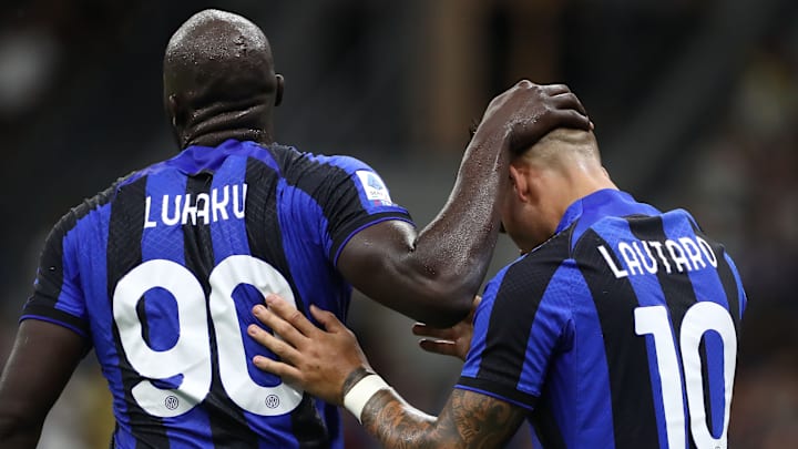 Romelu Lukaku e Lautaro Martinez