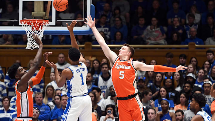 Syracuse basketball looks to rebound after losing at Duke by 20 points. 'Cuse will host Boston College on Wednesday night.