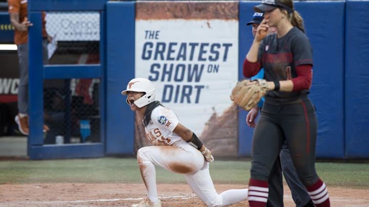 Alyssa Washington, Texas softball