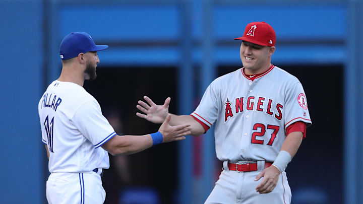 Los Angeles Angels of Anaheim v Toronto Blue Jays