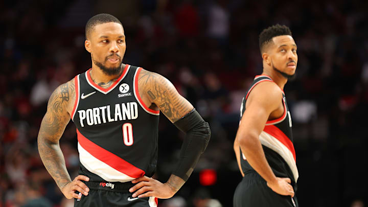 Damian Lillard, CJ McCollum; Portland Trail Blazers