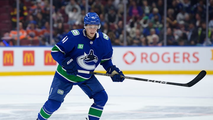 Edmonton Oilers v Vancouver Canucks