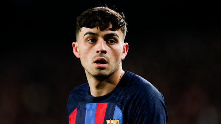 Pedri con el FC Barcelona