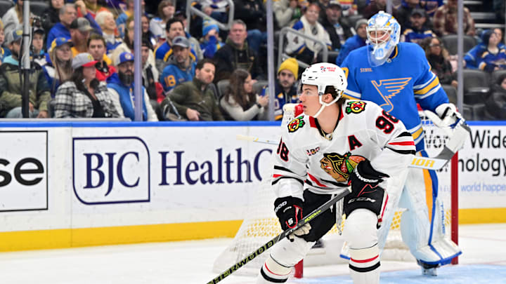 NHL: DEC 12 Blackhawks at Blues