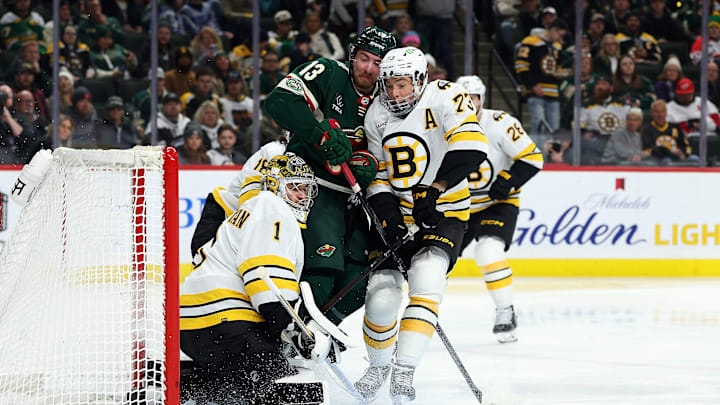 Boston Bruins v Minnesota Wild