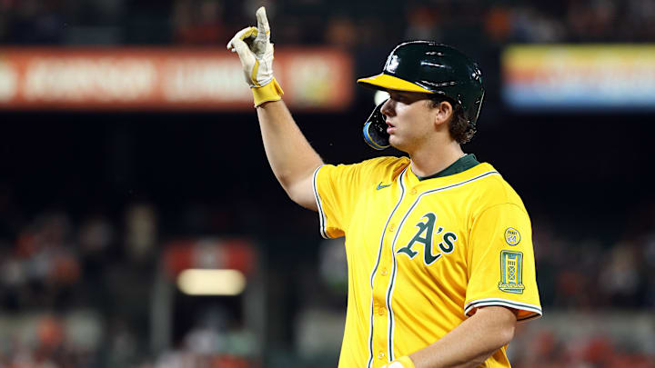 Oakland first baseman Nick Kurtz is a great prop target on Aug. 12. Oakland first baseman Nick Kurtz is a great prop target on Aug. 12.