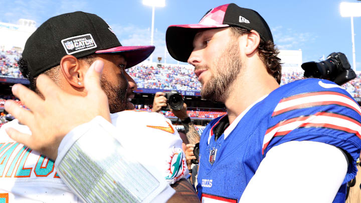 Miami Dolphins v Buffalo Bills. Tua v Josh